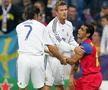 Bănel Nicoliță, consolat de Raul și Beckham, după nefericitul autogol de pe Bernabeu