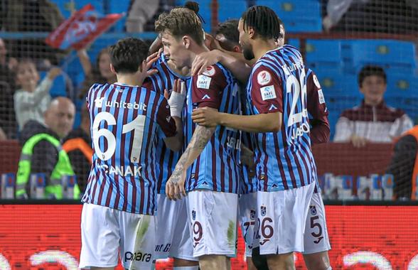 Trabzonspor - Bodrumspor, „thriller” cu 5 goluri și 3 cartonașe roșii! Cum s-au mișcat Drăguș și Pușcaș