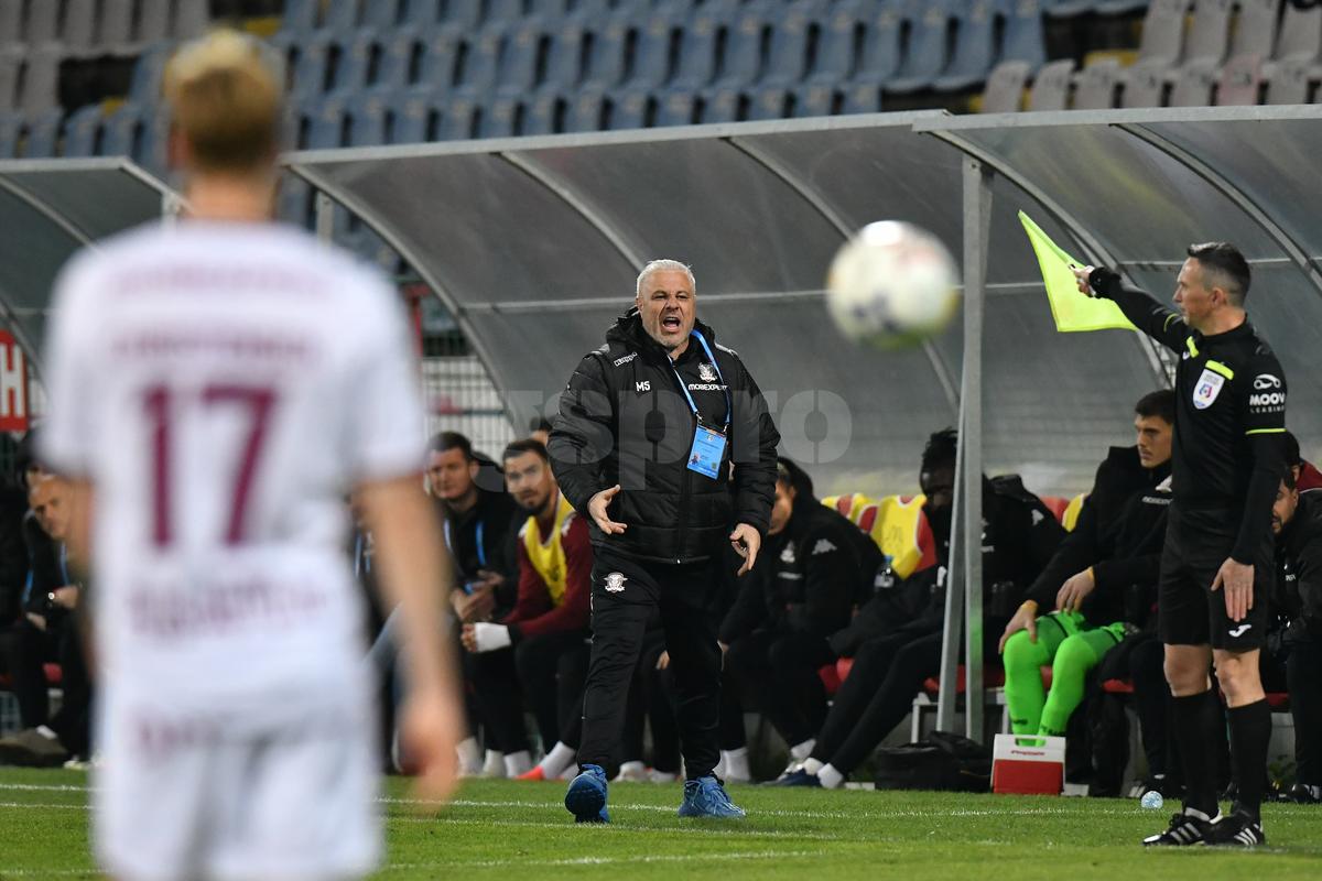 Metalul Buzău - Rapid 0-3, în „sferturile” Cupei României Betano » Două goluri în două minute, 3-0 la final, ura și la gară!