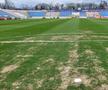 Șumudică n-a scăpat de marea temere! Cum arată gazonul de la Buzău, cu o oră înainte de Metalul - Rapid