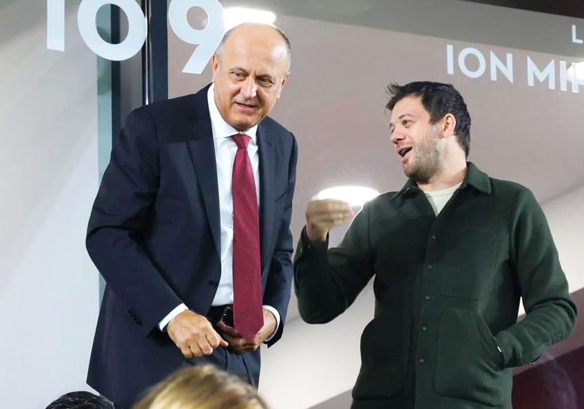 Dan Șucu și Victor Angelescu, acționarii de la Rapid, foto: GSP