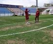 Gazonul de la Buzău se află într-o stare deplorabilă, cu o oră înainte de Metalul - Rapid