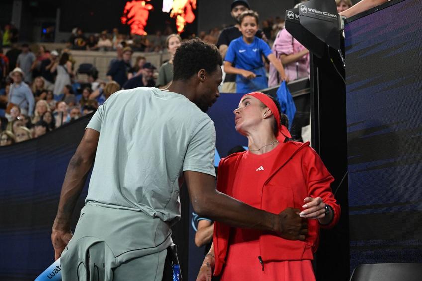 Gael Monfils și Elina Svitolina/Foto: Imago Images