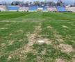 Șumudică n-a scăpat de marea temere! Cum arată gazonul de la Buzău, cu o oră înainte de Metalul - Rapid