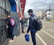 Imagini înainte de Metalul Buzău - Rapid