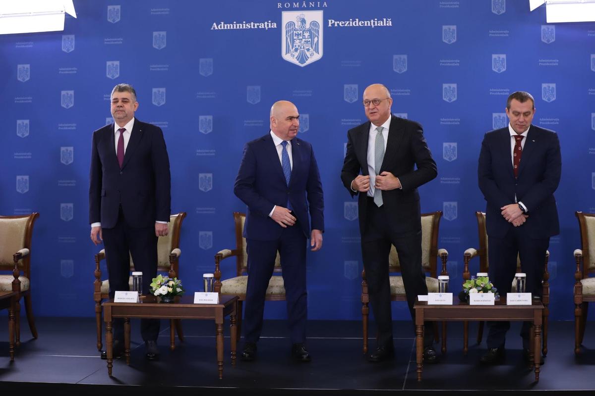 Dan Șucu, la Conferința „România și OCDE – Principalul proiect de țară după NATO, UE și Schengen / Foto: Dumitru Angelescu