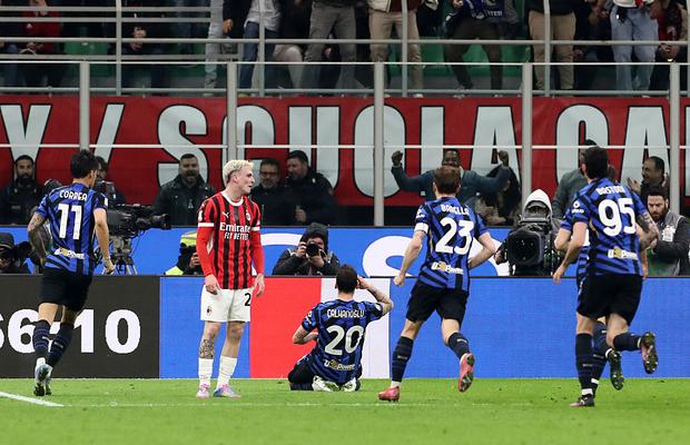 AC Milan și Inter au remizat în turul semifinalei Cupei Italiei