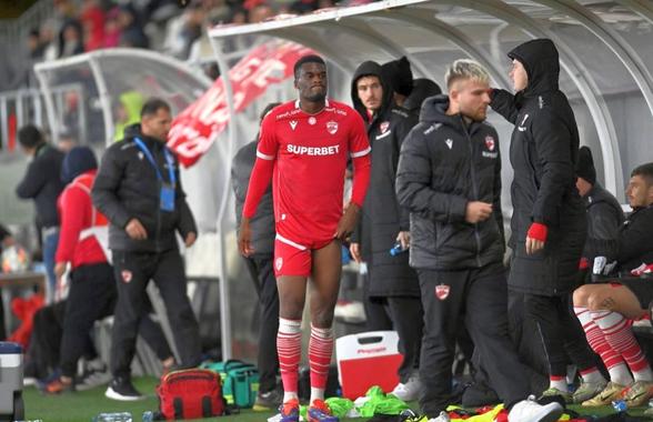 Cum a devenit Homawoo supectul numărul 1 la Dinamo, înaintea duelului cu Rapid » Detalii din vestiar