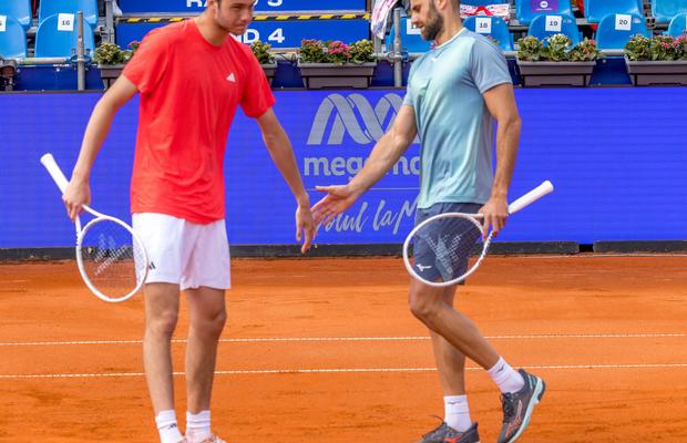 Marius Copil și Luca Preda s-au calificat în sferturi de finală la Țiriac Open: „Îmi dă o liniște foarte mare să joc alături de el”
