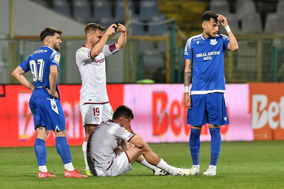 Alex Dobre, declarația serii la finalul meciului Metalul Buzău - Rapid: „Niște «pușcării»”