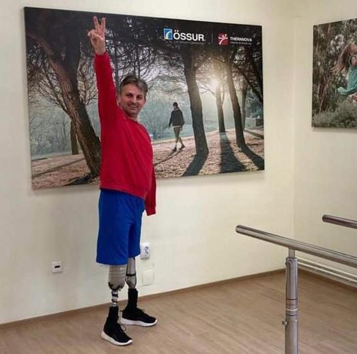 Costel Pîrnău, omul care a escaladat templul Machu Picchu, deși îi lipsesc picioarele și un braț