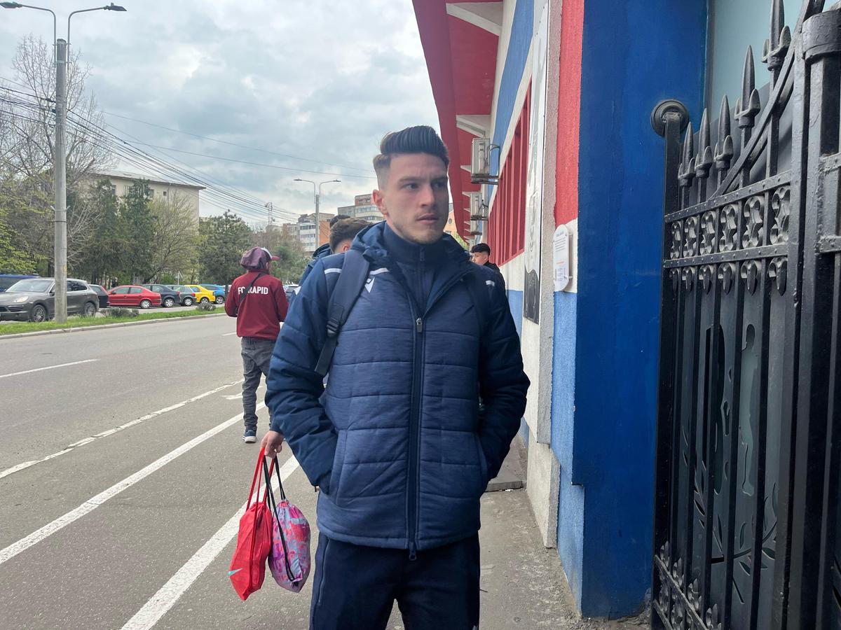 Imagini înainte de Metalul Buzău - Rapid