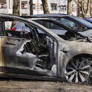 Tesla incendiate în Berlin / foto: Guliver/gettyimages