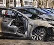 Tesla incendiate în Berlin / foto: Guliver/gettyimages