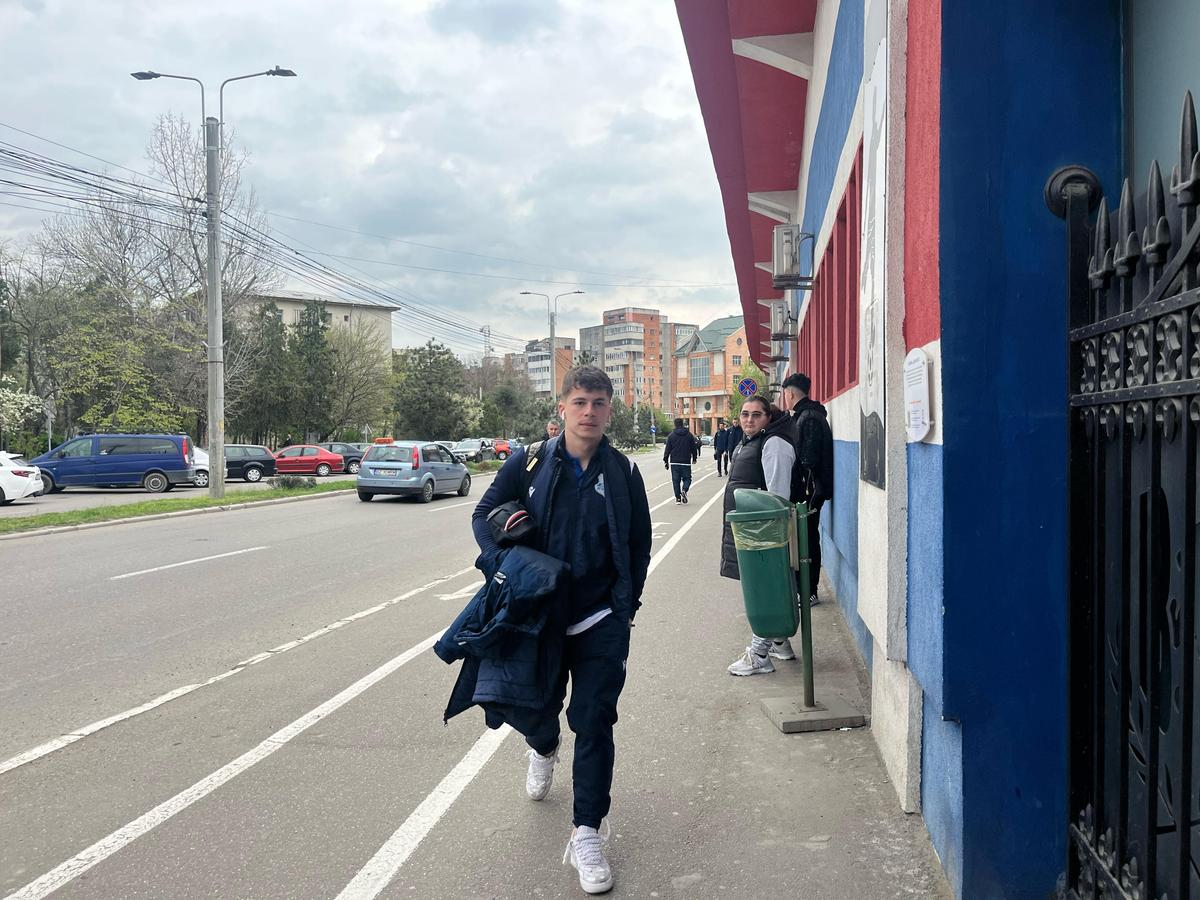 Imagini înainte de Metalul Buzău - Rapid