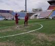 Șumudică n-a scăpat de marea temere! Cum arată gazonul de la Buzău, cu o oră înainte de Metalul - Rapid