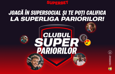 Programul SuperPariori în aprilie: fii printre cei mai buni și te califici pentru Superliga Pariorilor!