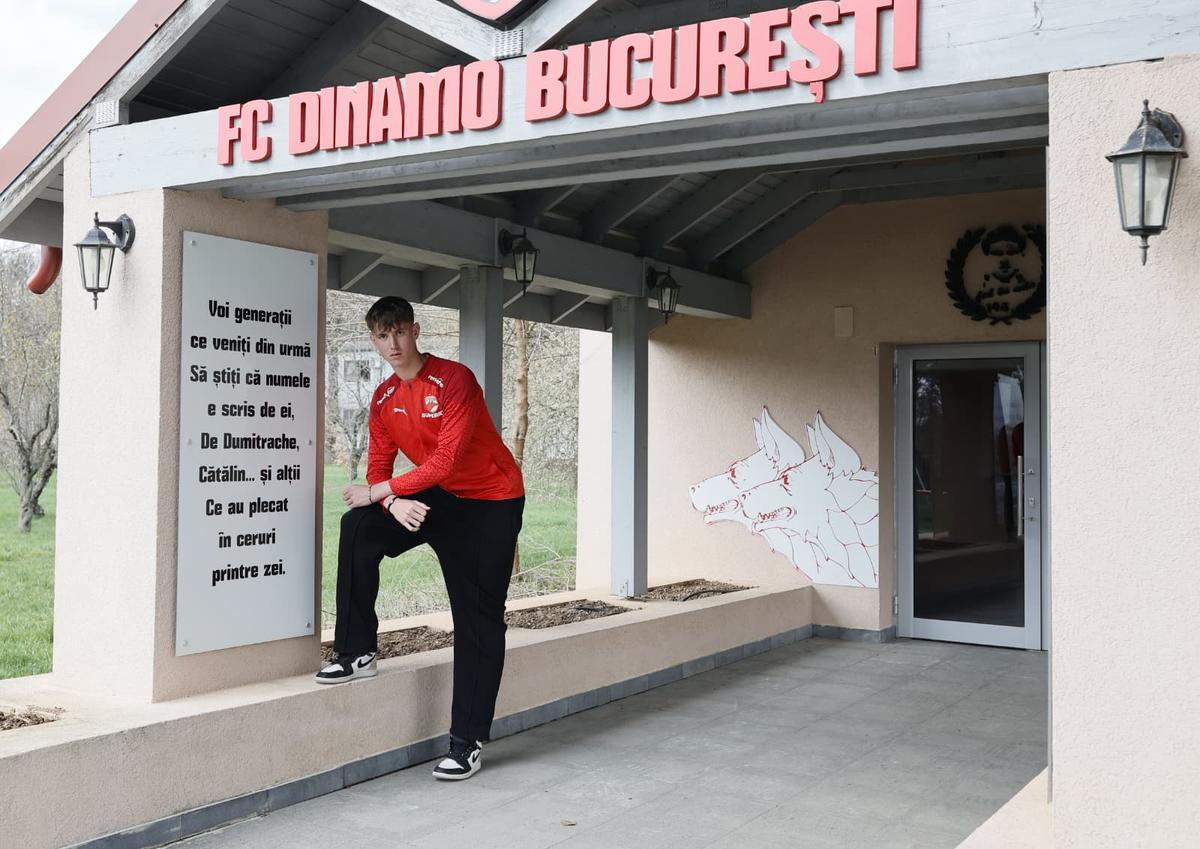 Mihnea Toader, fundașul central de la Dinamo
