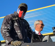 Derek Chisora a venit cu tancul la conferință // Captură DAZN