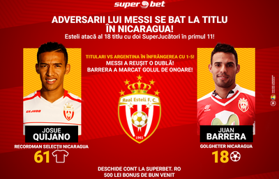 Adversarii lui Messi se bat la titlu în Nicaragua! Pariezi pe ei la superbet.ro?