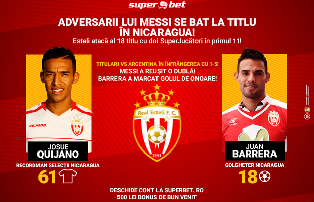 Adversarii lui Messi se bat la titlu în Nicaragua! Pariezi pe ei la superbet.ro?