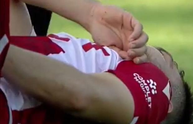 Pierdere grea pentru Dinamo: un titular s-a „rupt” după 20 de minute!