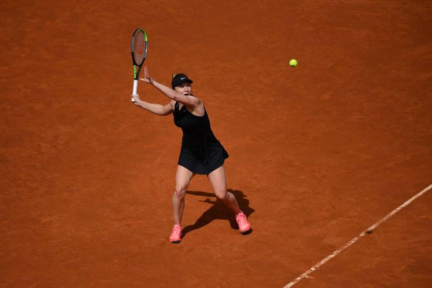 Simona Halep în meciul cu Saisai Zheng Foto Imago Images