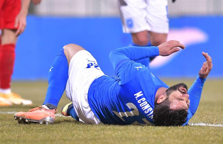 Academica Clinceni a învins-o pe Craiova, scor 1-0, în runda a 5-a a play-off-ului din Liga 1. Marius Constantin (36 de ani), stoperul oltenilor care a marcat în proprie poartă, și-a prezentat scuzele la final pentru momentul nefericit din minutul 53.