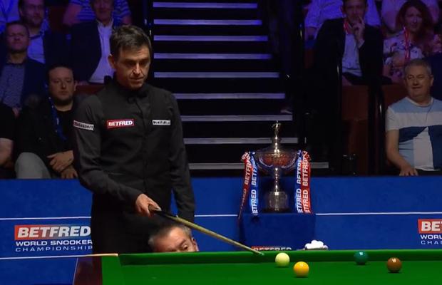 Ronnie O'Sullivan, moment amuzant la Campionatul Mondial! Cum l-a scos din sărite pe arbitrul finalei