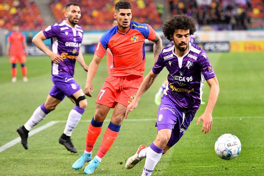 Joao Miguel a avut o prestație lamentabilă și cu FCSB / Sursă foto: Imago Images