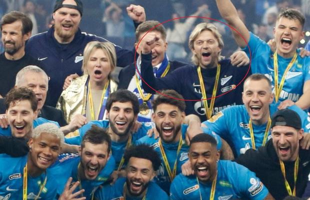 Anatoliy Tymoschuk, ucraineanul bănuit că e agent FSB, a sărbătorit titlul la Zenit cu „inimi” și zâmbete largi