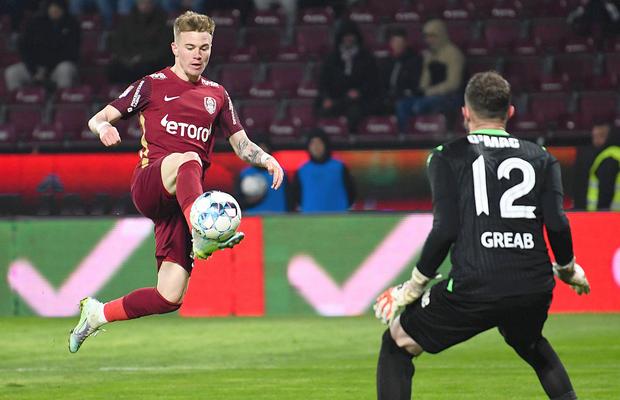 FCSB vrea 50 de milioane pe Octavian Popescu, CFR Cluj se mulțumește cu mult mai puțin pentru Petrila: „Crezi că nu-l dă?”
