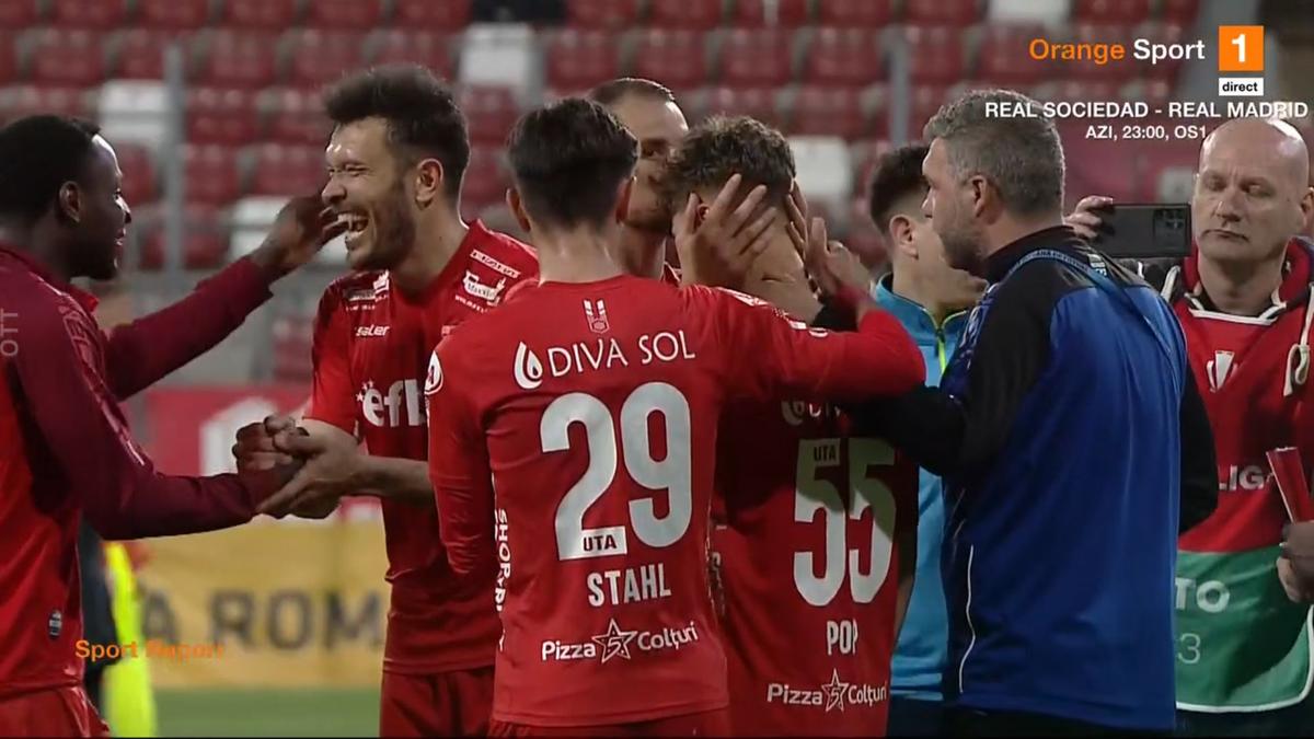 Ordinul dat de Rednic, după ce Rareș Pop s-a prăbușit pe teren: „Din acest moment e regulă”