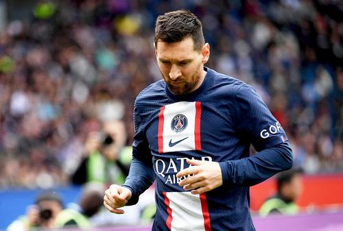 Lionel Messi a plecat în Arabia Saudită, deși avea antrenament cu PSG. Foto: Twitter Imago