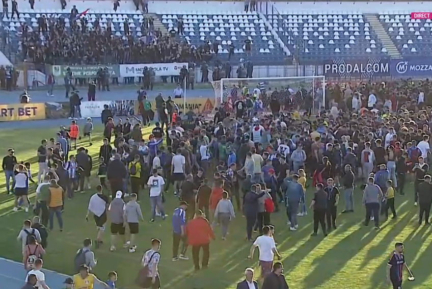 După victoria cu Oțelul, 2-0, din runda #6 a play-off-ului din Liga 2, Poli Iași a obținut matematic promovarea în Superliga. La final, jucătorii moldovenilor au sărbătorit succesul alături de fani.