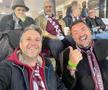 Andi Moisescu alături de Horia Brenciu și Clubul Aristocratic Rapid (foto: Instagram/Andi Moisescu)
