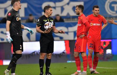 FCSB vrea arbitri străini în play-off! Pentru ce meciuri a făcut cerere