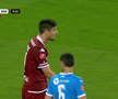 Burmaz și Ciobotariu s-au certat în Craiova - Rapid, foto: captură Orange Sport
