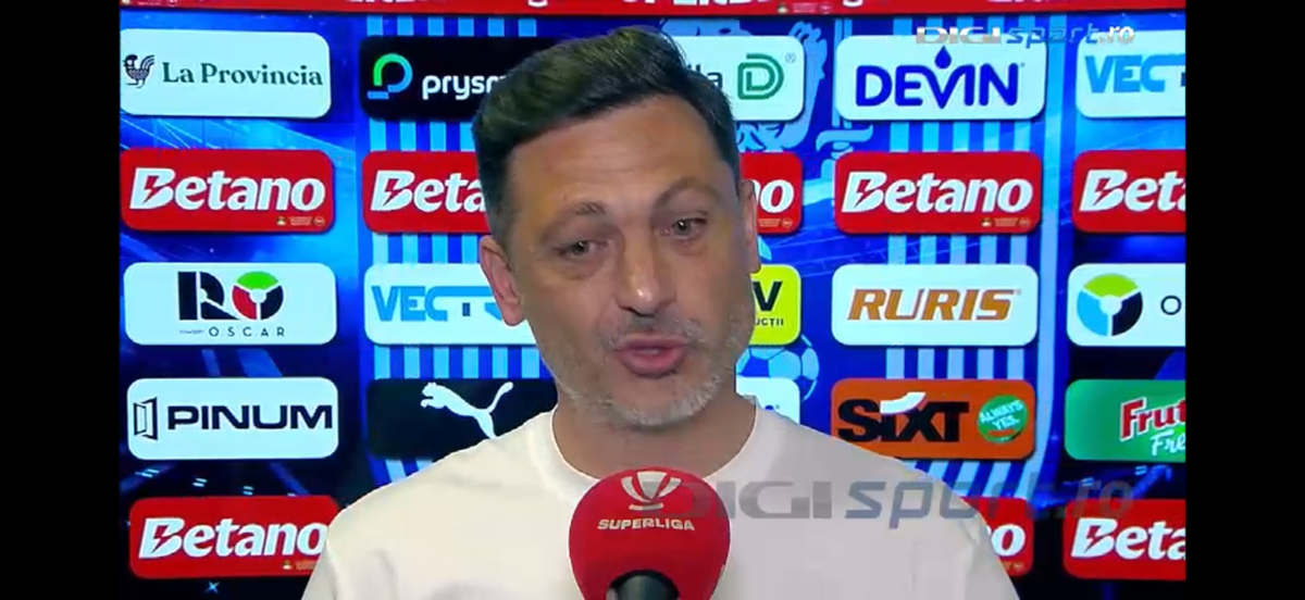 Mirel Rădoi, cu ochii în lacrimi după Craiova - Rapid
