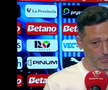 Mirel Rădoi, în lacrimi după Universitatea Craiova - Rapid 1-2, etapa 7 Superliga. Foto: captură TV