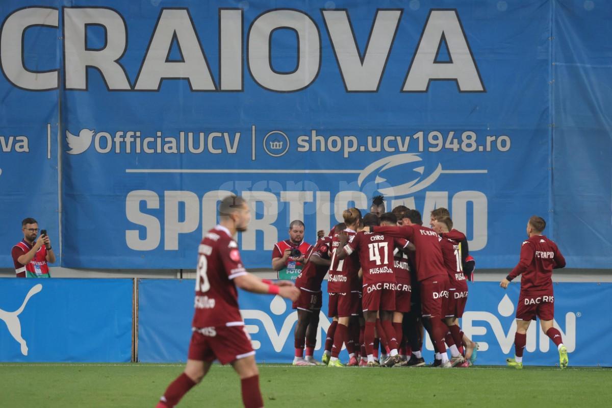 Universitatea Craiova - Rapid, imagini din meci