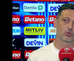 Mirel Rădoi, în lacrimi după Universitatea Craiova - Rapid 1-2, etapa 7 Superliga. Foto: captură TV