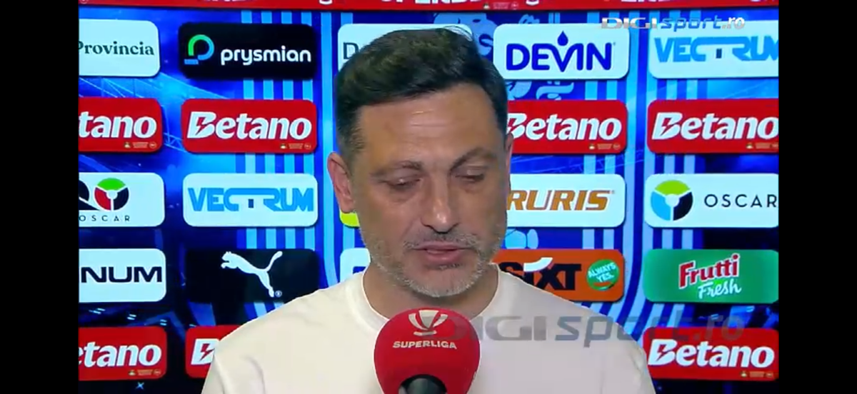 Mirel Rădoi, cu ochii în lacrimi după Craiova - Rapid
