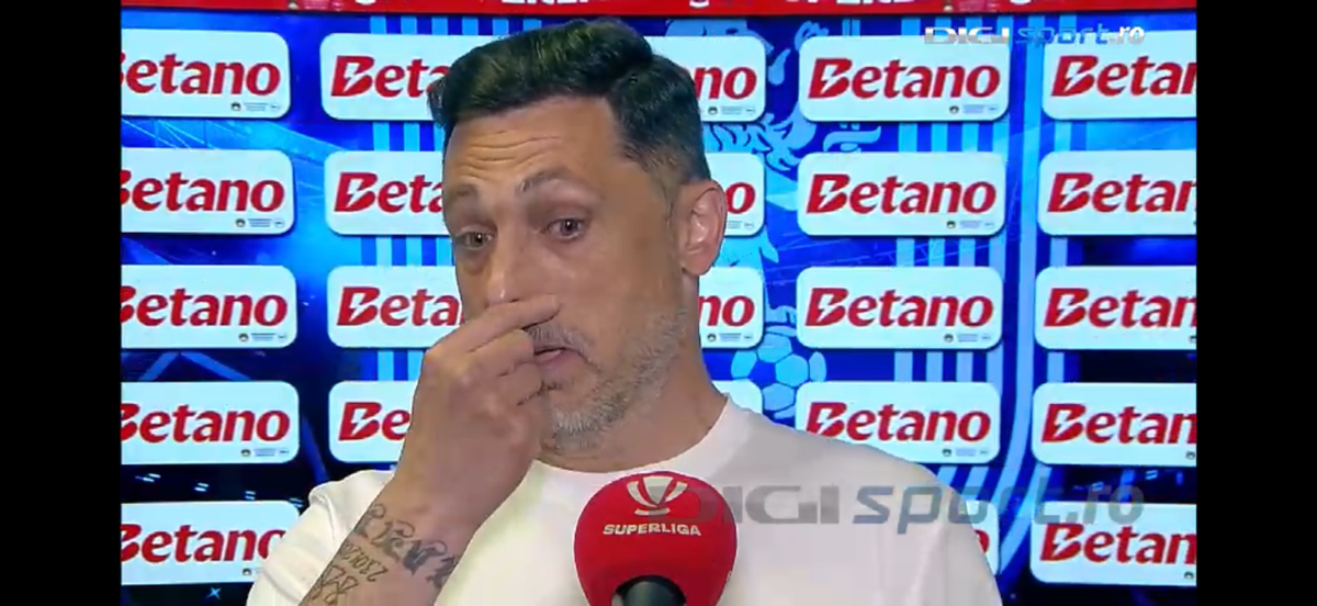 Mirel Rădoi, cu ochii în lacrimi după Craiova - Rapid