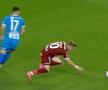 E sigur că Rapid trebuia să primească penalty în Bănie: „Neglijență a fundașului!”