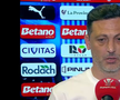 Mirel Rădoi, în lacrimi după Universitatea Craiova - Rapid 1-2, etapa 7 Superliga. Foto: captură TV