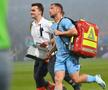 Portarul lui Heindenheim, Kevin Muller, inconștient după ciocnirea cu Ibrahima Sissoko în meciul cu Bochum / Foto: Imago