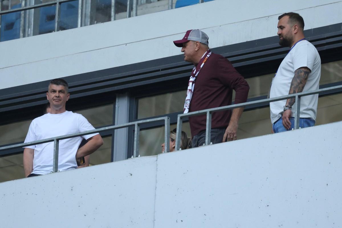 Dan Șucu, la „Ion Oblemenco” pentru U Craiova - Rapid