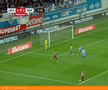 Burmaz și Ciobotariu s-au certat în Craiova - Rapid, foto: captură Orange Sport