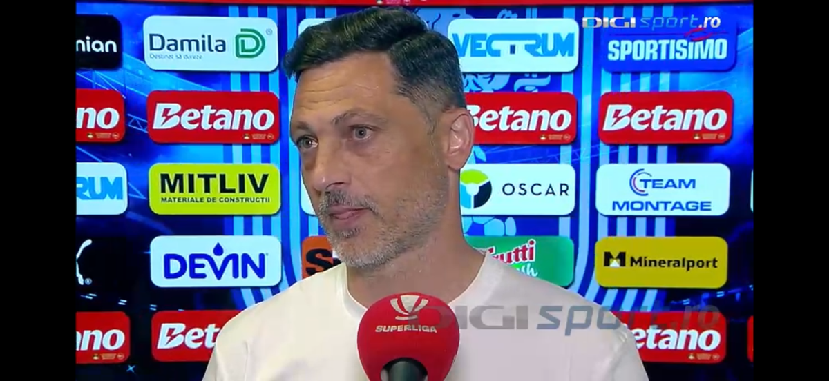 Mirel Rădoi, cu ochii în lacrimi după Craiova - Rapid